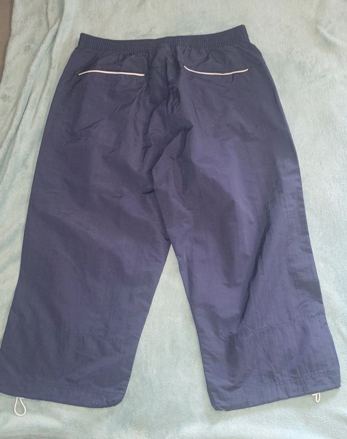 Pantacourt Vintage Nylon Broderie 🩳 Fila - Taille L - photo numéro 4