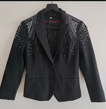 Veste noire hm taille m comme neuf 