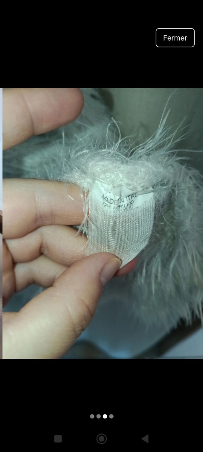 Pull blanc Manches courtes - photo numéro 3