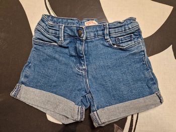 Short en jean 6 ans bleu dpam