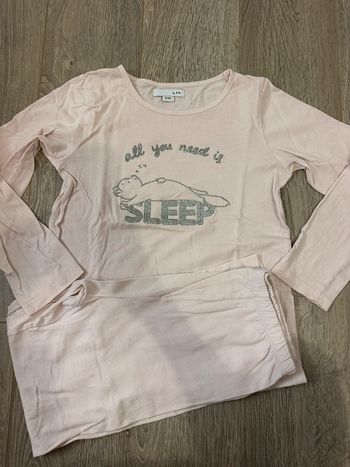 Pyjama fille 2 pièces 8/10 ans