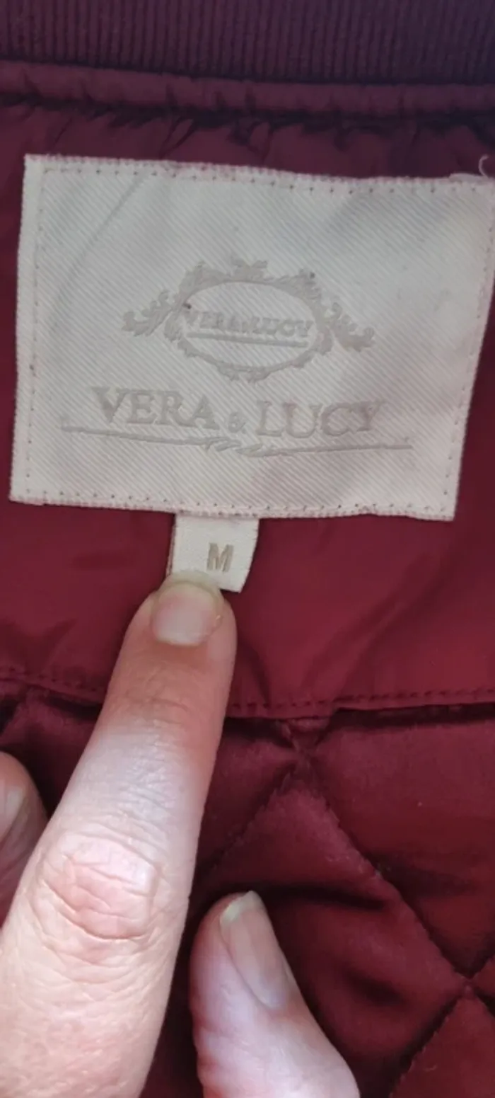 Bombers Bordeaux Vera et Lucy Taille M - photo numéro 4