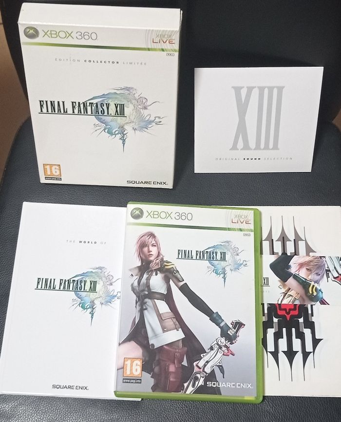 😍 final fantasy 13 édition limitée collector jouable sur Xbox séries - photo numéro 4