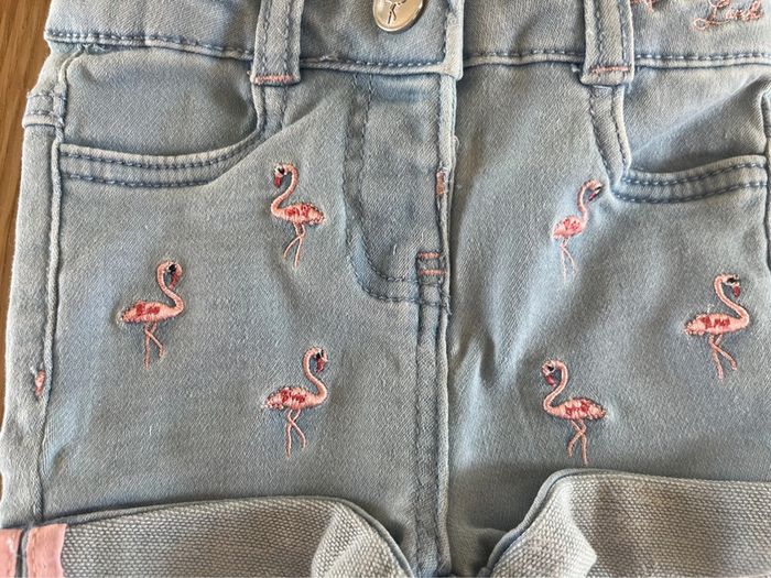 Short jean flamants roses 6 mois – Orchestra - photo numéro 3