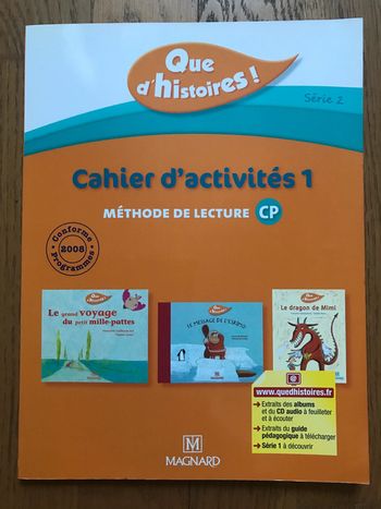 Que d'histoires ! CP - Série 2 - Cahier d’activités