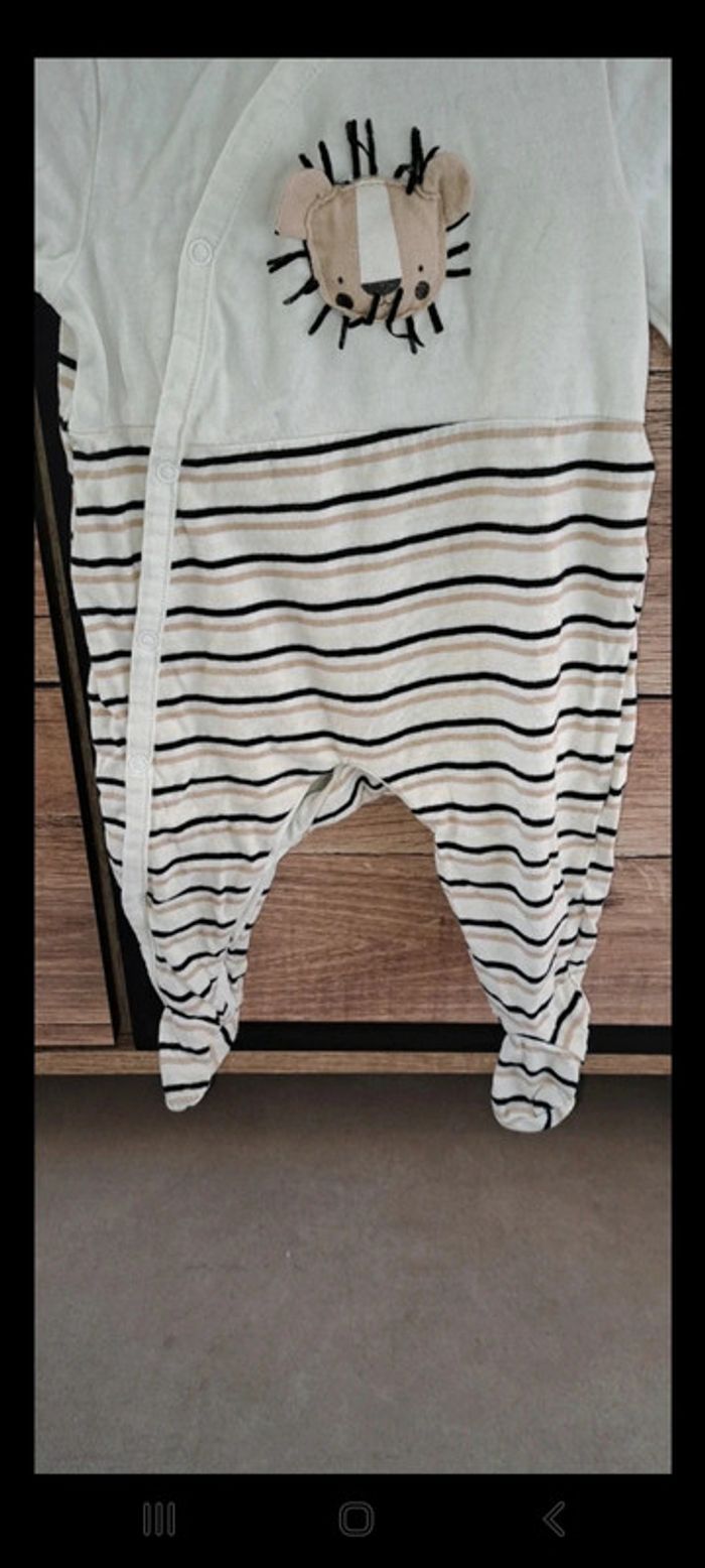 Pyjama une pièce Orchestra 3 mois - photo numéro 3