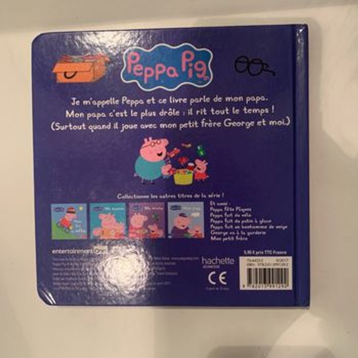 Livre peppa pig et le papa - photo numéro 3