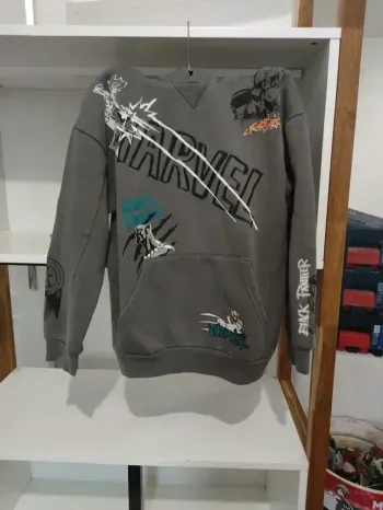 Sweat à capuche gris, Marvel