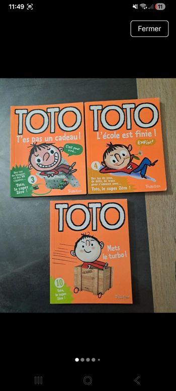 Lot livre toto