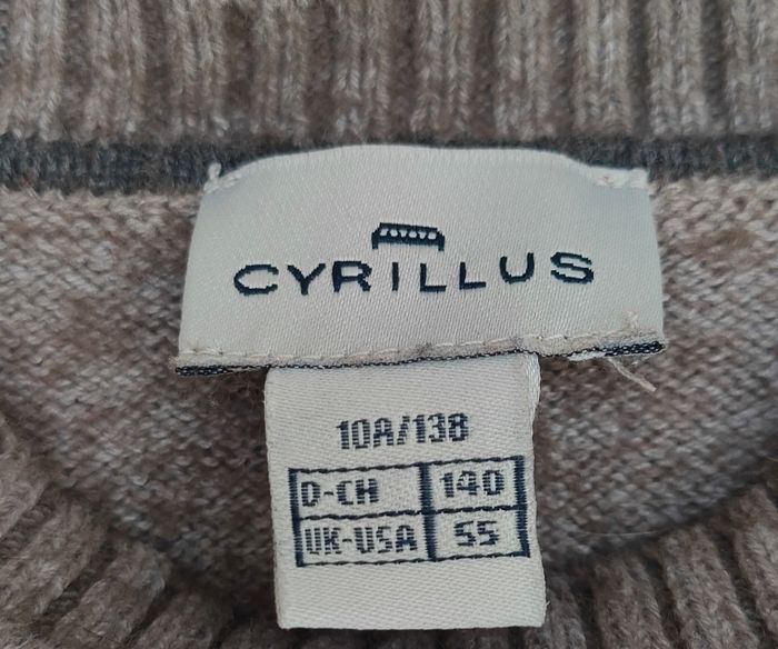 Pull Cyrillus taille 10 ans - photo numéro 2