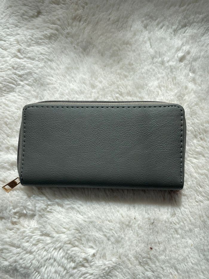 Portefeuille gris foncé neuf