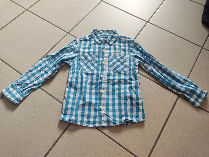 Chemise à carreaux garçon