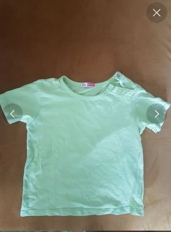 Tee-shirt vert pistache 23 mois Du Pareil Au Même