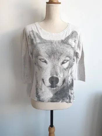 Haut manches 3/4 Kiabi T36