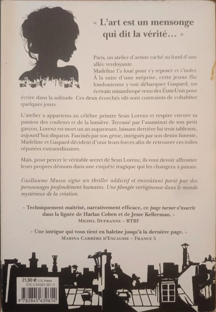 Livre Guillaume Musso - Un appartement à Paris - photo numéro 2