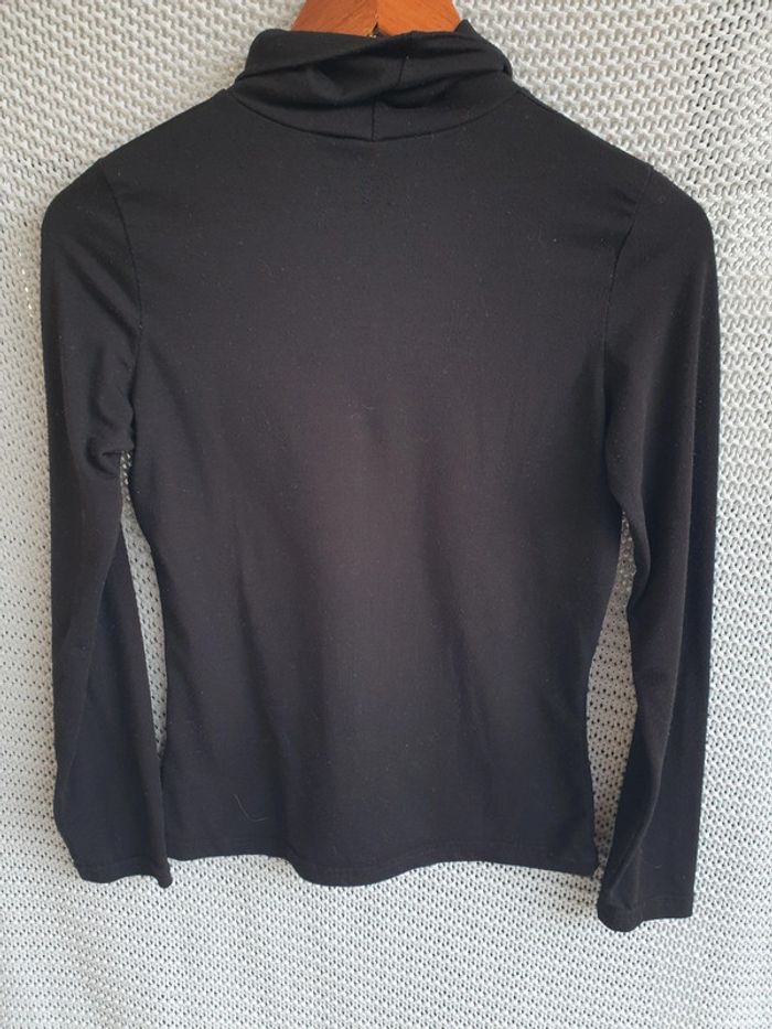 Sous Pull col roulé noir - photo numéro 2