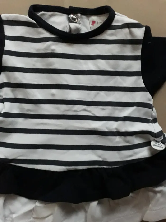 Ensemble Robe MC et Culotte 3 Mois - photo numéro 3