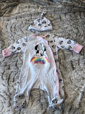 Pyjama Minnie Disney 0/3 mois