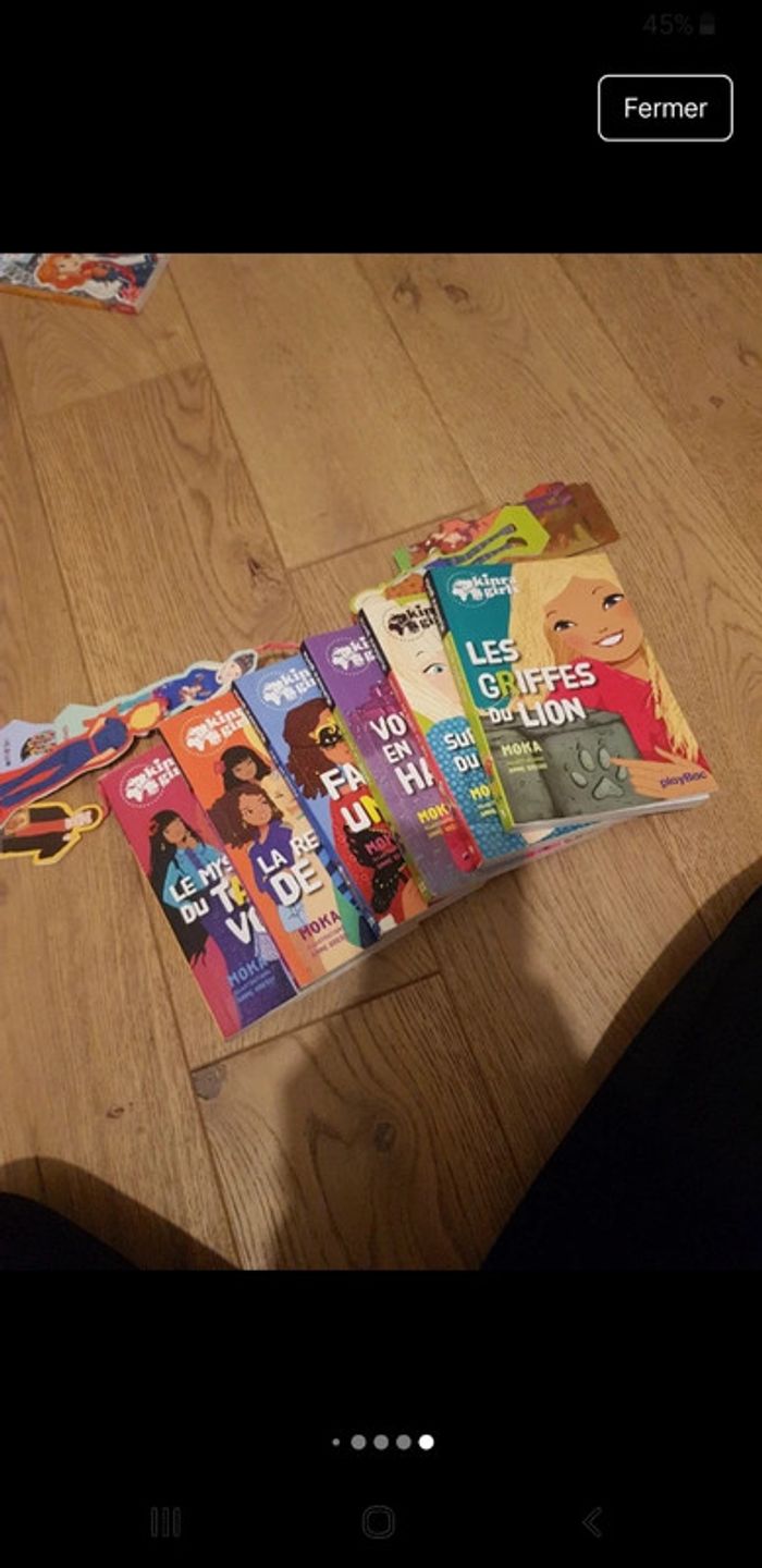 Livre les Kinra girl. Livre pour enfant - photo numéro 6