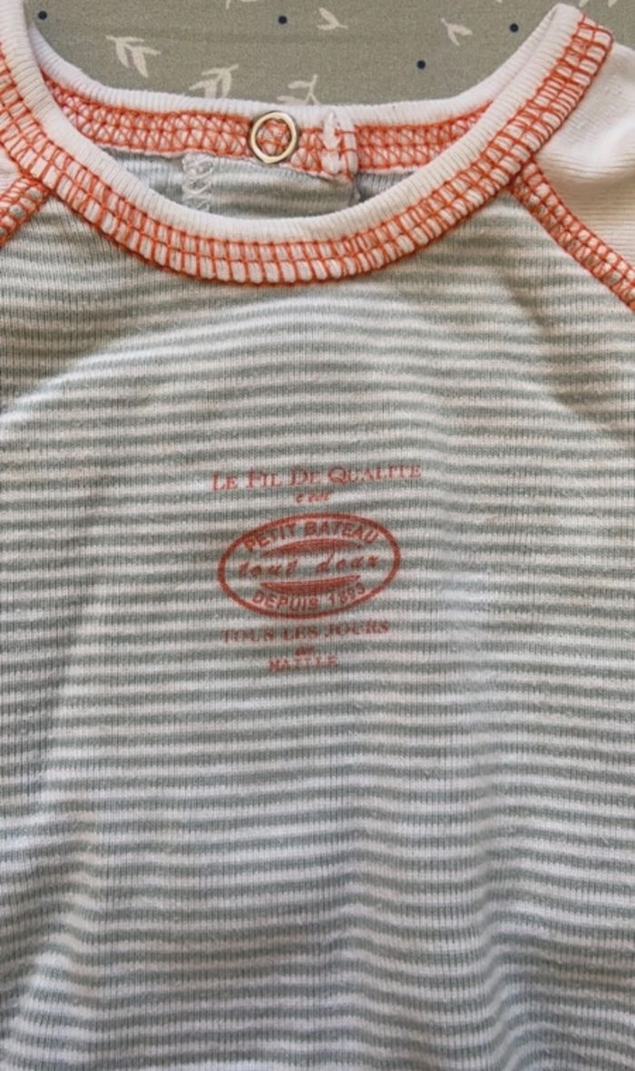 Lot 2 pyjamas Petit Bateau 3 mois - photo numéro 3