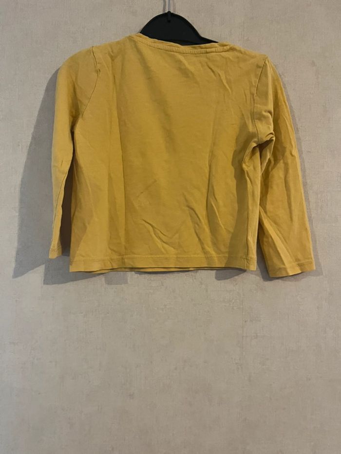 Haut manches longues jaune - photo numéro 2