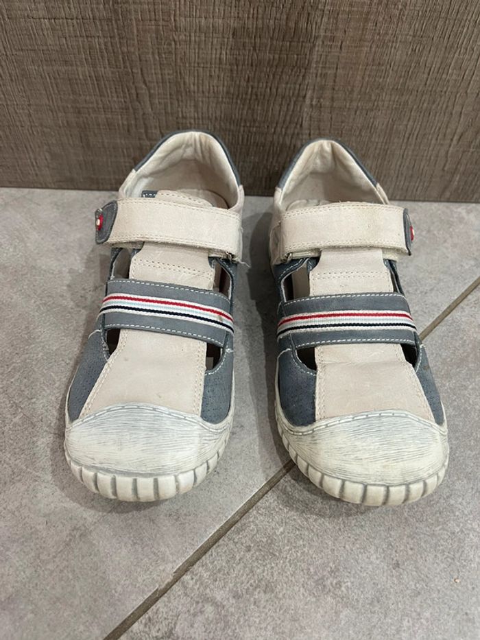 Chaussures ouvertes en cuir - Garvalin - 32 - photo numéro 4