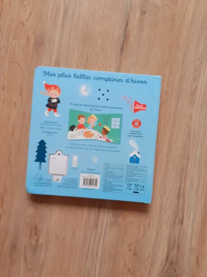 Livre Mes plus belles comptines d'hiver