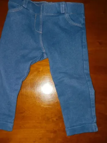 Legging bleu 9 mois kiabi