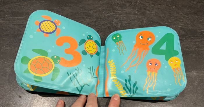 Livre de bain bébé les chiffres - photo numéro 3
