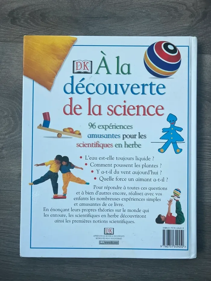 Livre À la découverte de la science Édition DK - photo numéro 5