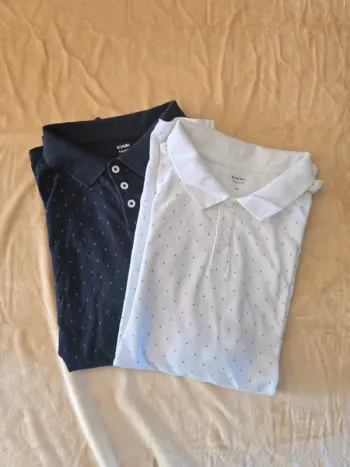 lot de 2 t-shirt homme en coton