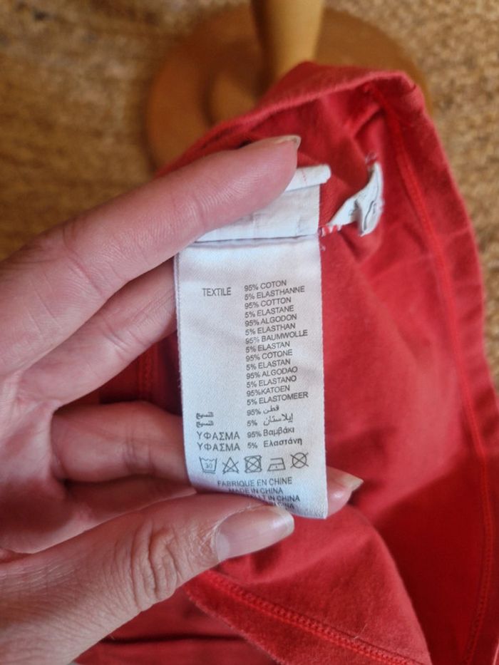 Haut a manche longue et col rouler orange my dear fille du pareil au même 23 mois 86cm - photo numéro 6