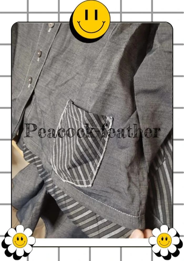 Ensemble jupe veste gris gevana 56 - photo numéro 7