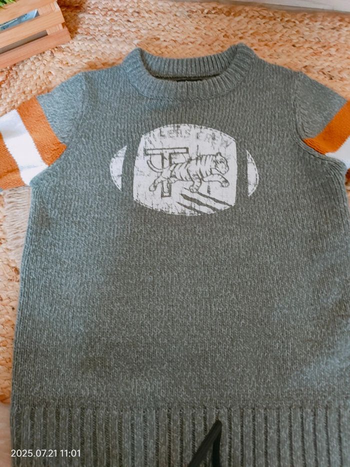 Pull 8 ans col rond épais - photo numéro 2