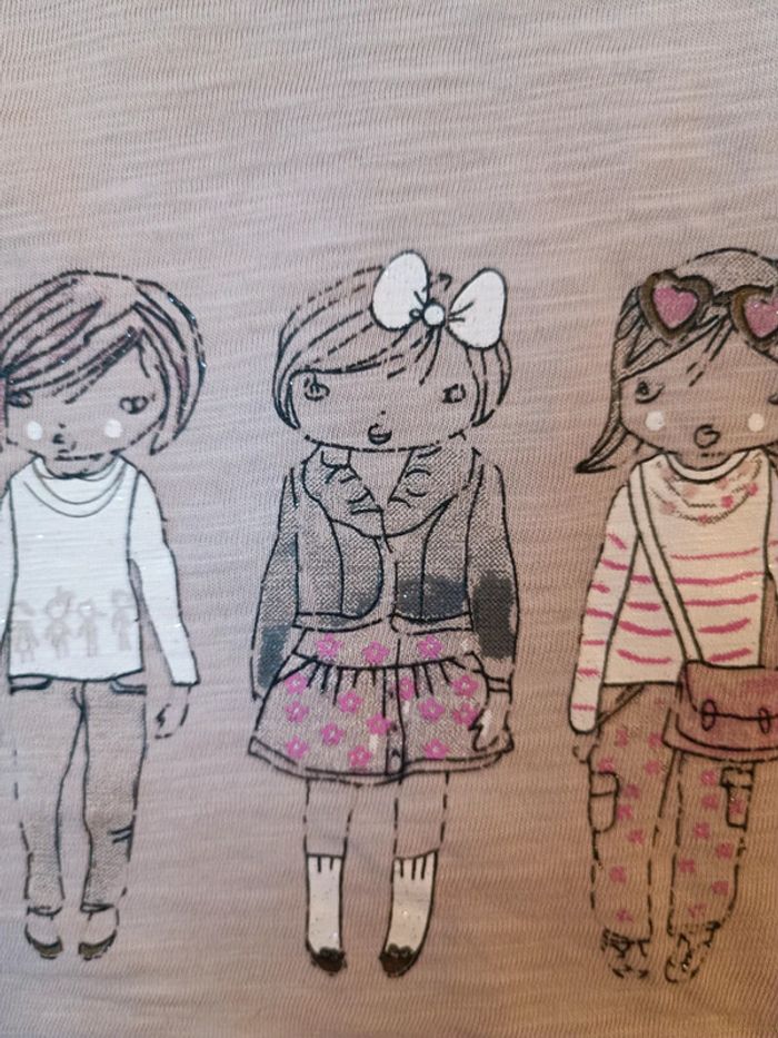 T-shirt 12 ans sergent major beige - photo numéro 2