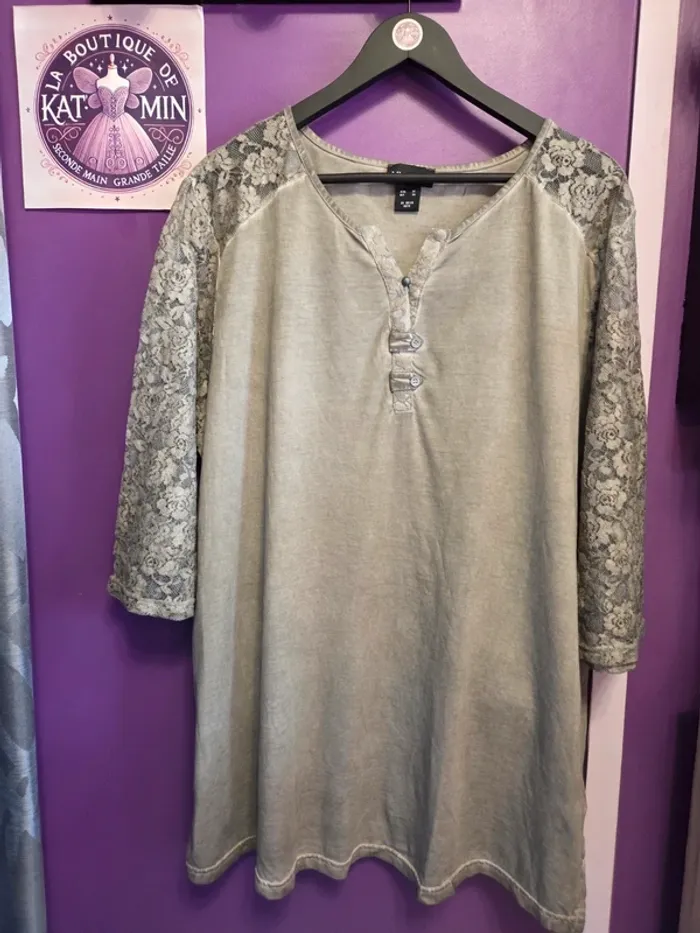 Tunique manches 3/4 T52 Mia Moda