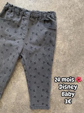 Pantalon 🌺 24 mois 🌺 Disney Baby