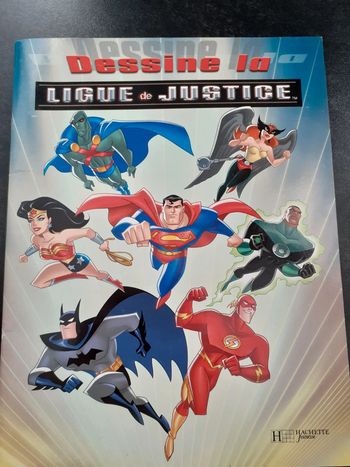 Livre : Dessine la Ligue de Justice