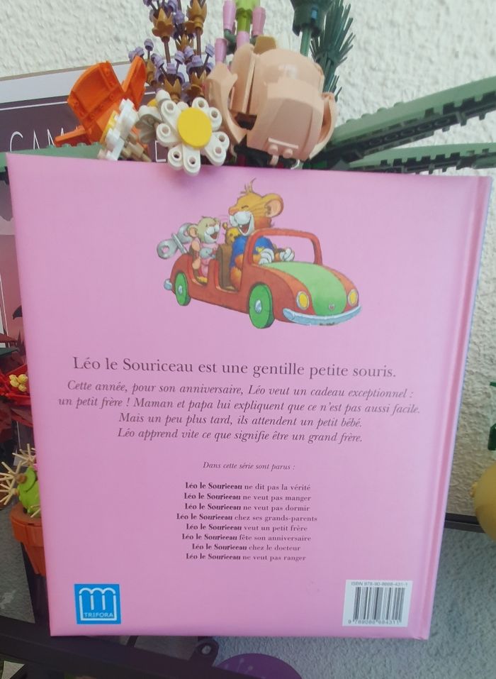 Livre Léo le souriceau veut un petit frère - photo numéro 2