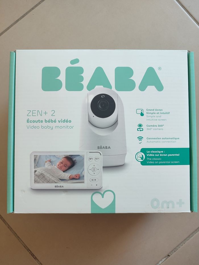 Babyphone écoute bébé Béana zen+2 neuf