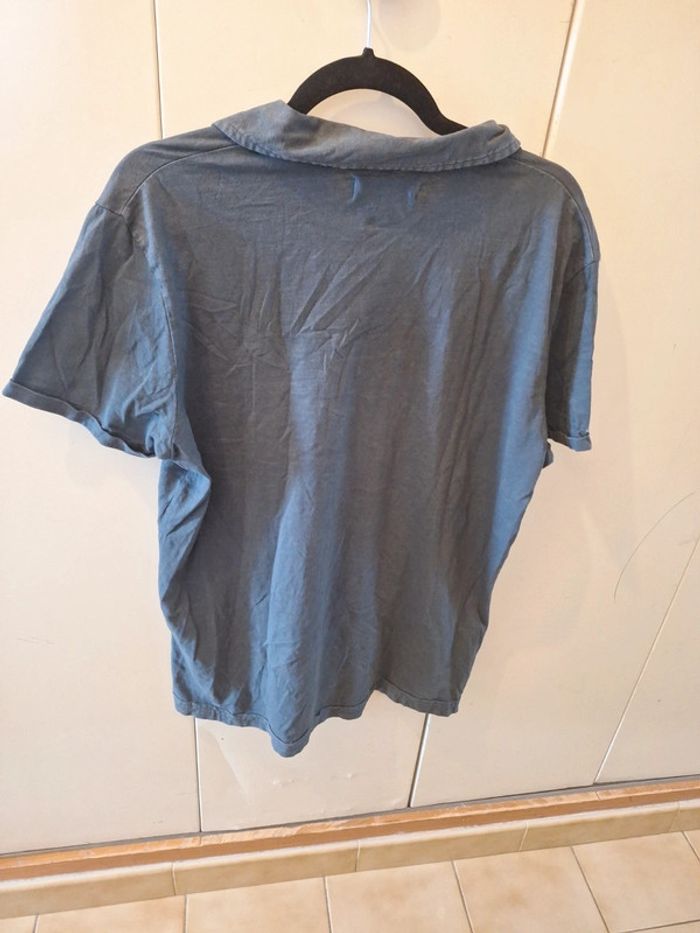 Polo celio bleu L - photo numéro 3