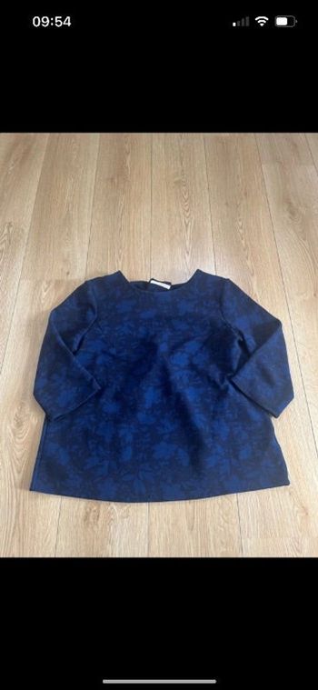 Blouse bleu marine camaïeu
