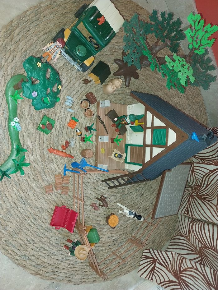 Maison forestière playmobil