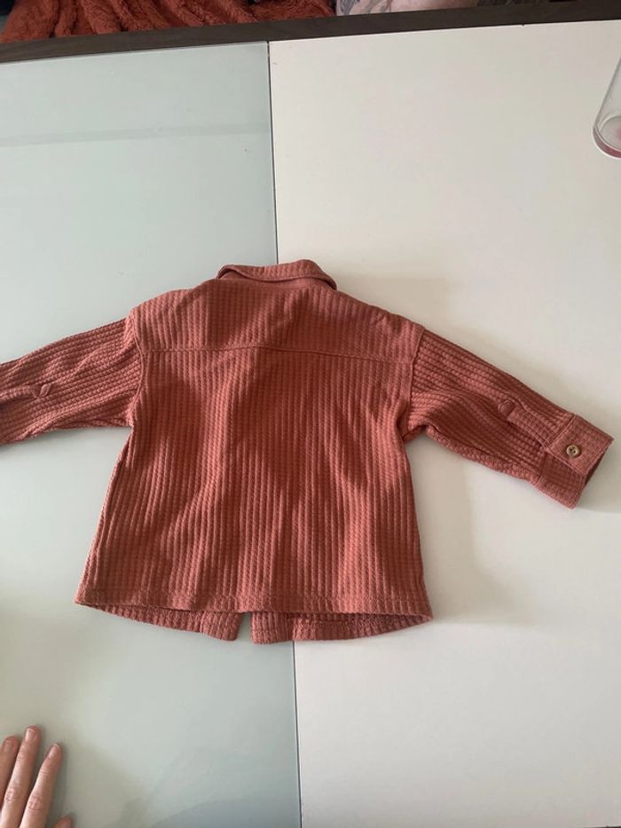 Veste couleur rouille - photo numéro 3