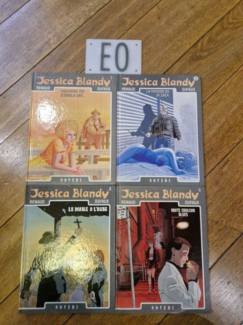 Lot de 4 bd Jessica blandy tome 1 à 4 en eo