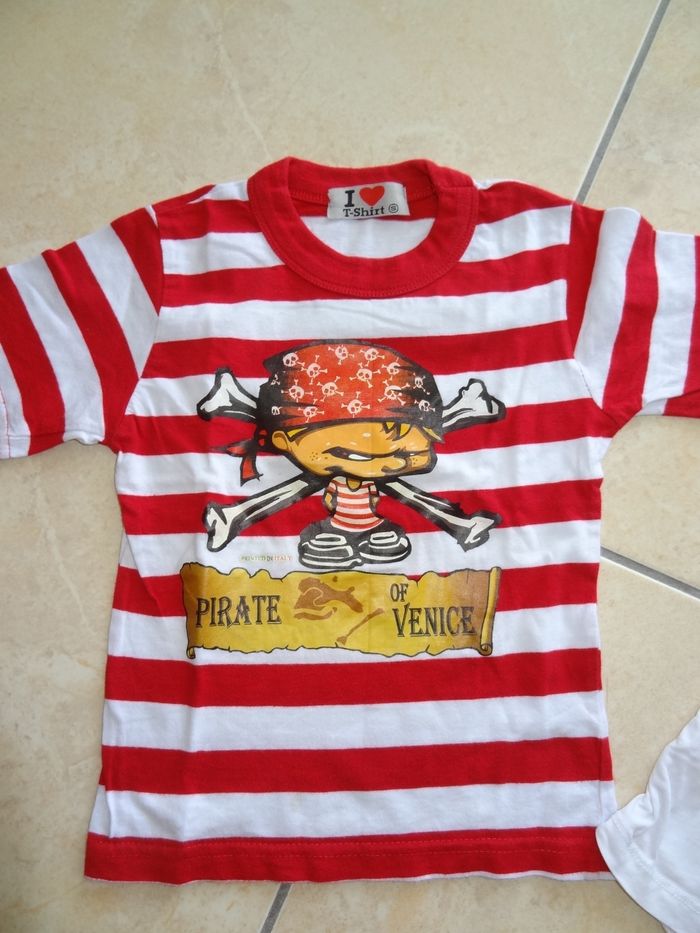 T shirt Pirate of venice T 5ans