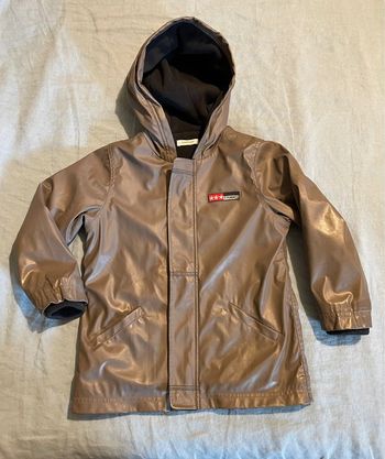 Veste imperméable doublée - 3 pommes - T. 6 ans