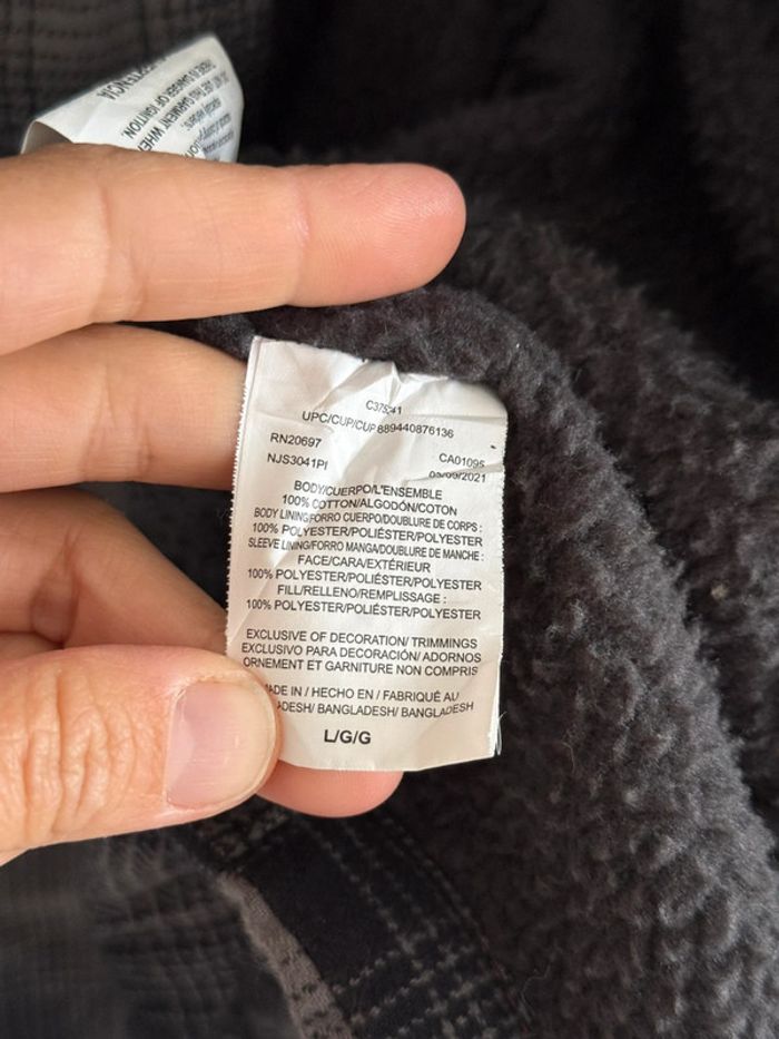 Veste Dickies Genuine Vintage couleur grise Taille L Très Bon État ! - photo numéro 5