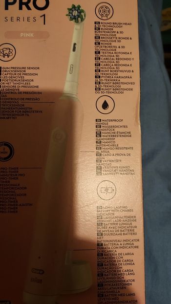 Brosse à dents électriques neuve