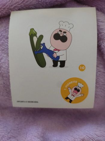 Autocollant chef club amuse toi en cuisine